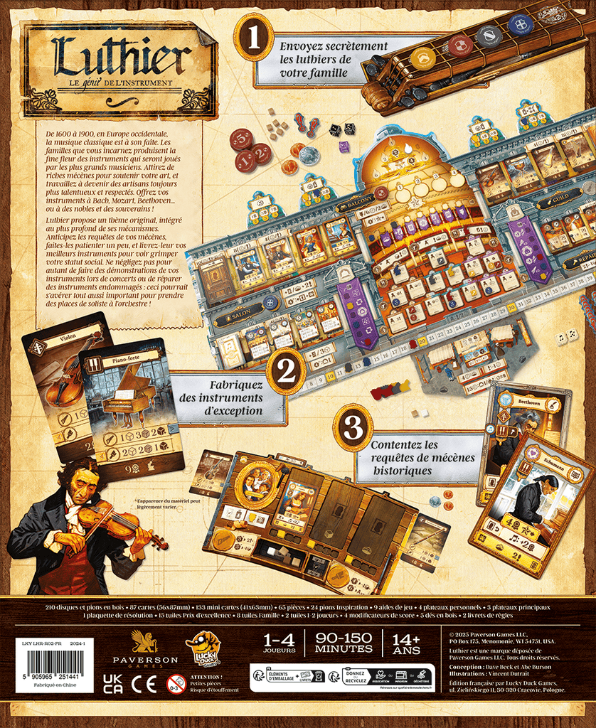 Luthier (FR) JEUX - Stratégie - Stratégie avancé