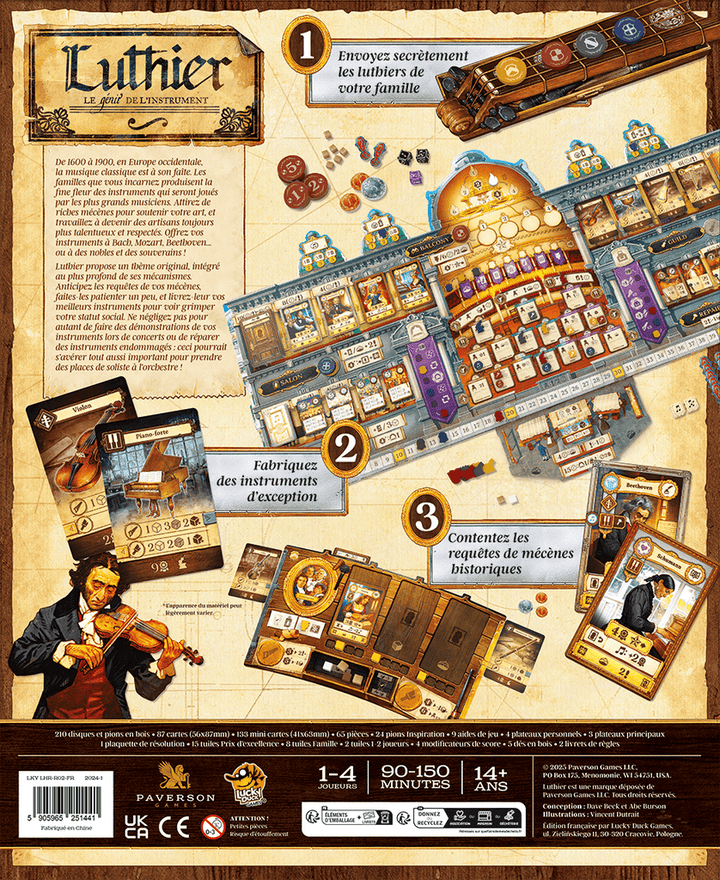 Luthier (FR) JEUX - Stratégie - Stratégie avancé