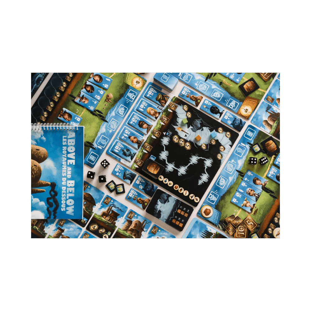 Les Royaumes du dessous (Above and Below), jeu de société stratégie