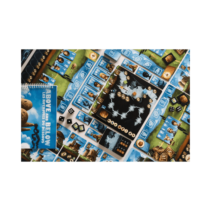 Les Royaumes du dessous (Above and Below), jeu de société stratégie
