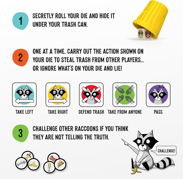 Lying Cheating Raccoons (EN) JEUX - Famille