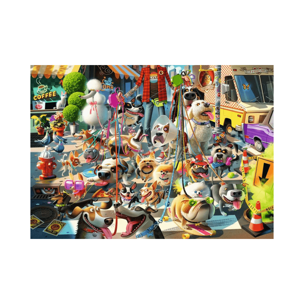 MacAdam The Dog Walker (1000 pc) CASSE-TÊTE - 1000 morceaux
