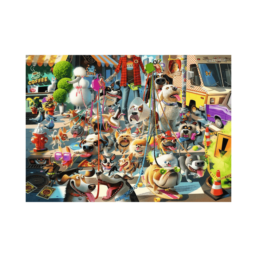 MacAdam The Dog Walker (1000 pc) CASSE-TÊTE - 1000 morceaux