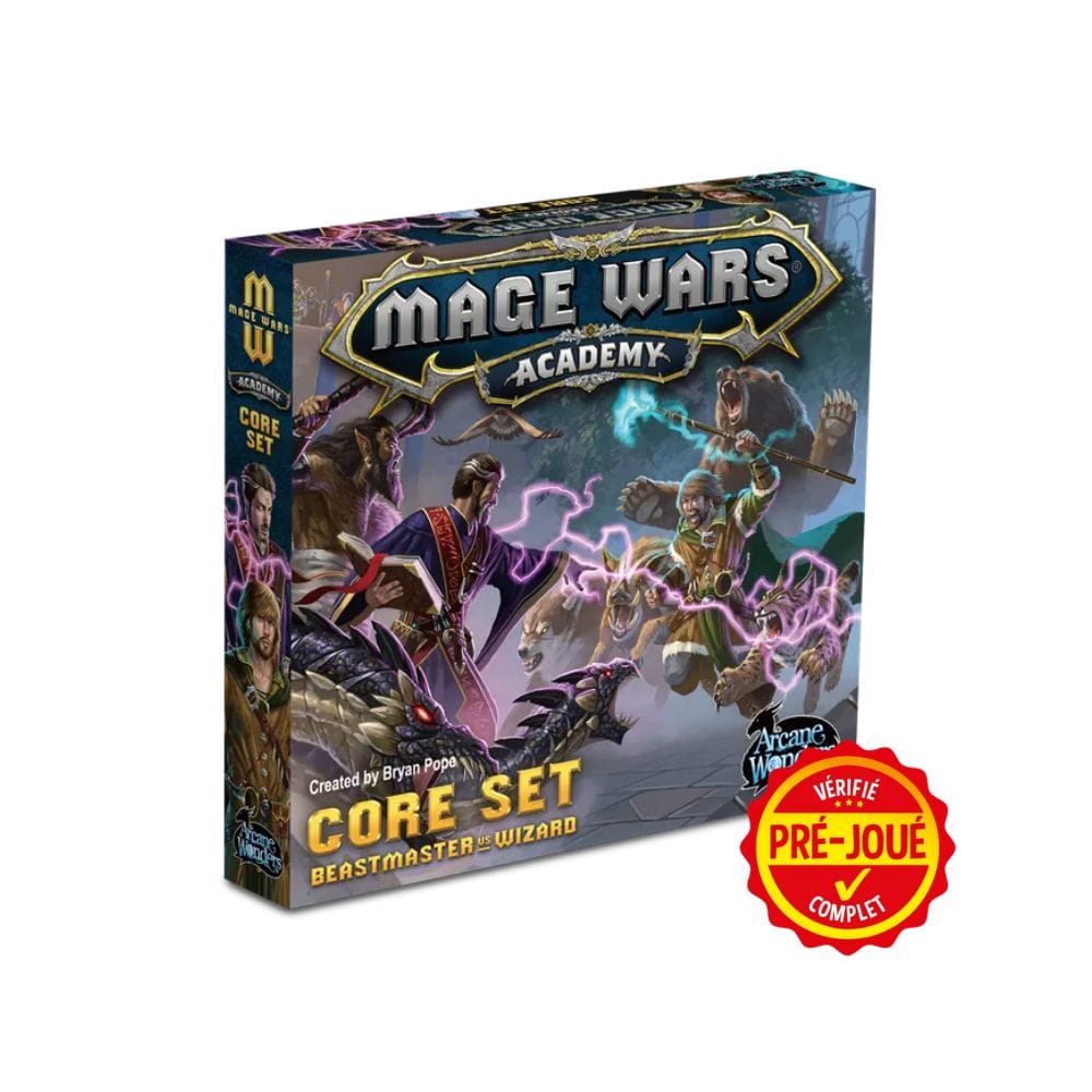 Mage wars academy core set (Pré-joué) (EN) BAZAR - Bazar - Stratégie