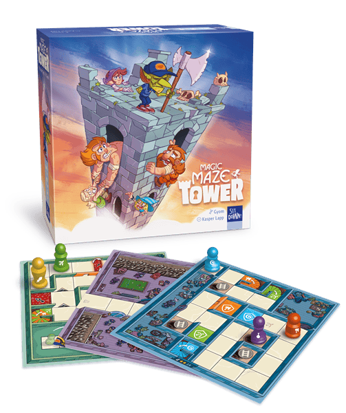Magic Maze Tower (en) JEUX - Coopératifs