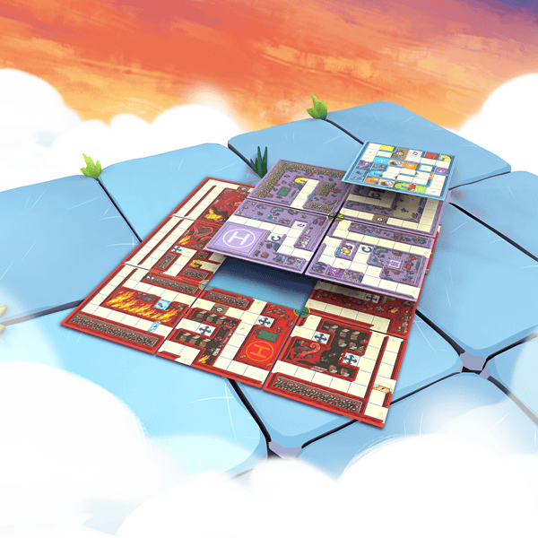 Magic Maze Tower (en) JEUX - Coopératifs