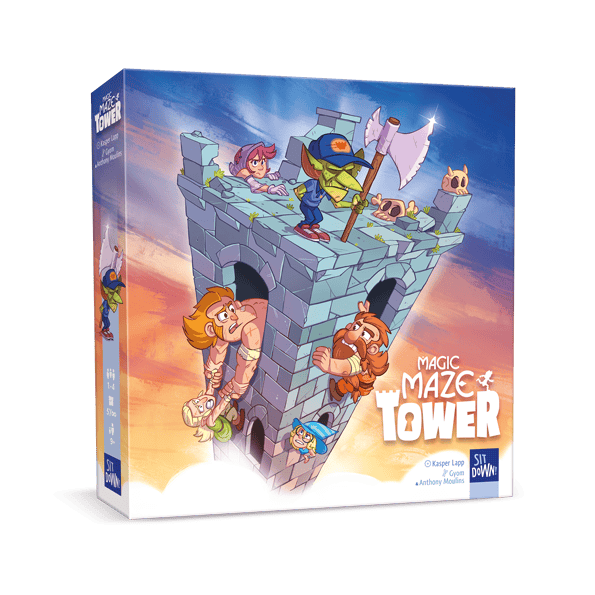 Magic Maze Tower (en) JEUX - Coopératifs