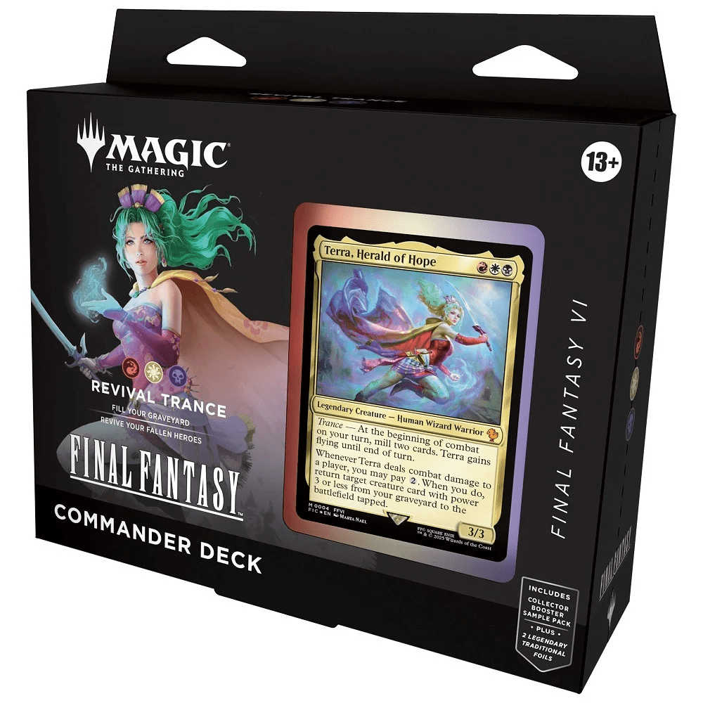 Magic: The Gathering - Final Fantasy -  Commander Deck (EN) JEUX - Magic: the Gathering - Commander Deck