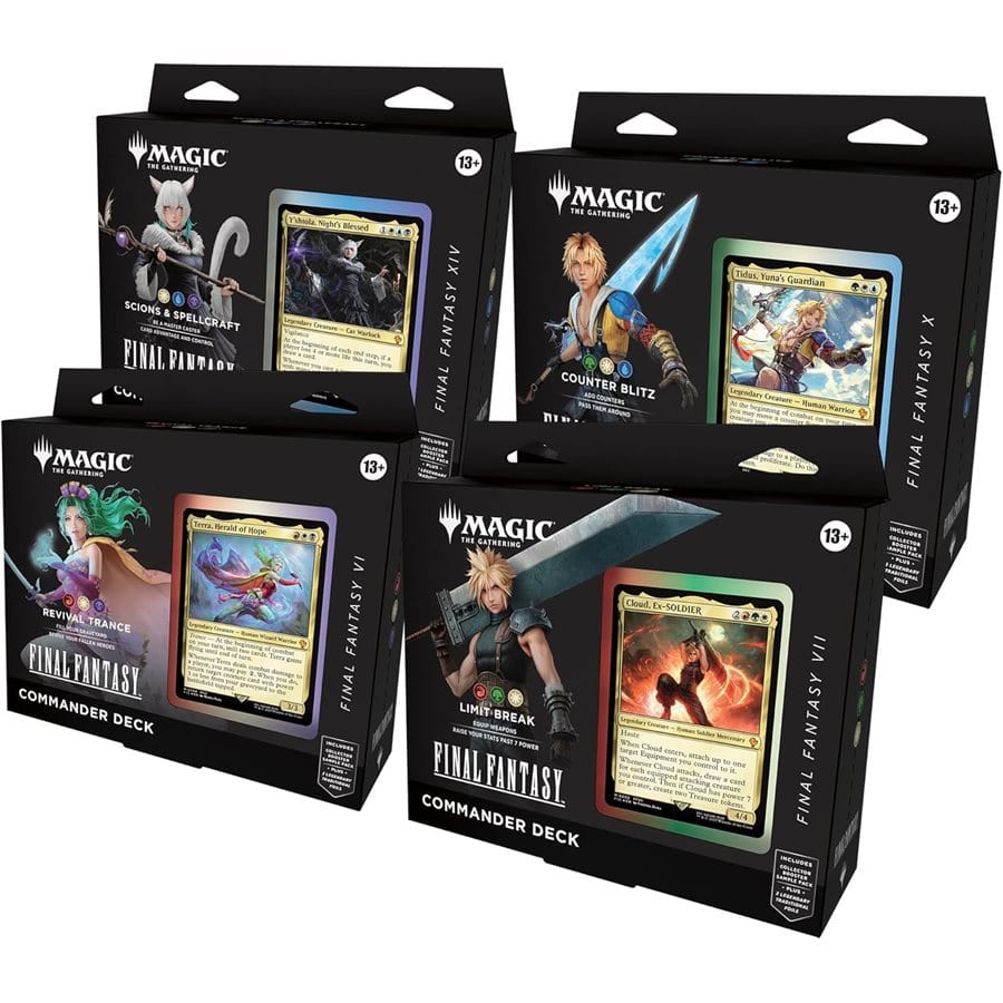 Magic: The Gathering - Final Fantasy -  Commander Deck (EN) JEUX - Magic: the Gathering - Commander Deck