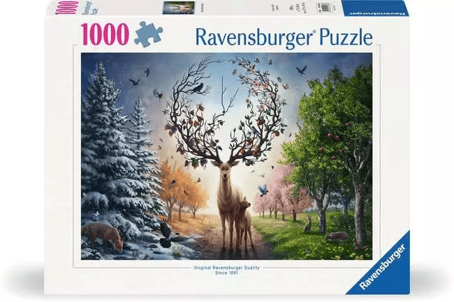 Magical Deer (Puzzle 1000 pcs) CASSE-TÊTE - 1000 morceaux