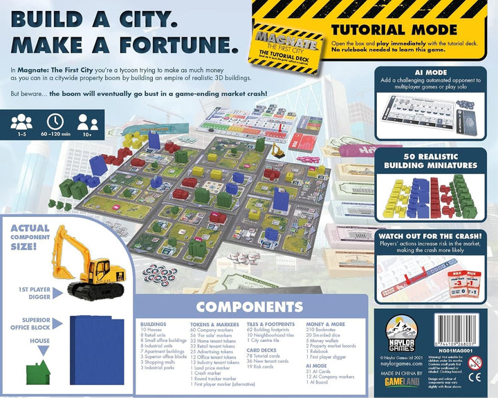 Magnate - The First City (EN) JEUX - Stratégie - Stratégie intermédiaire