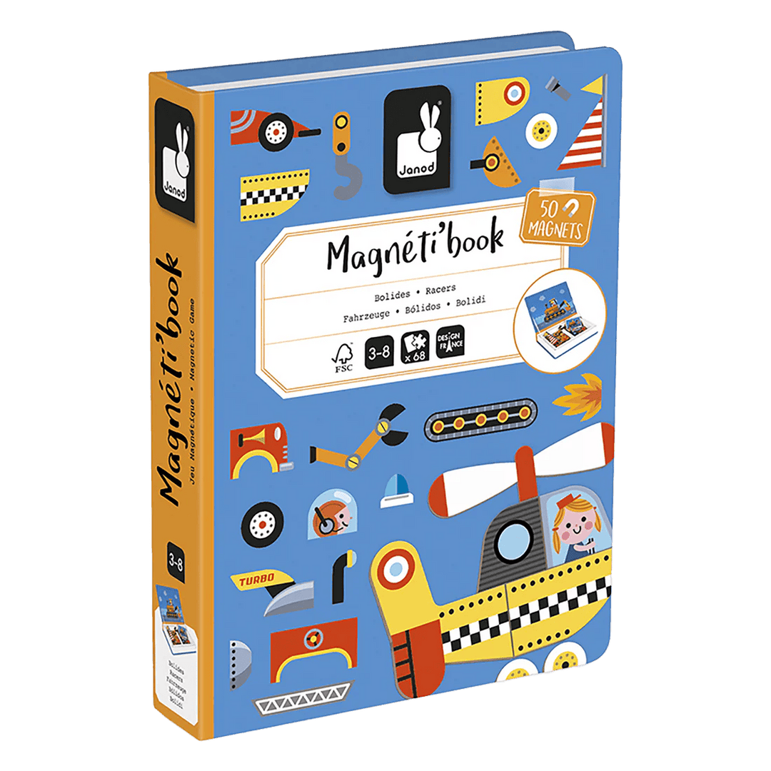 Magnéti'Book - Bolides (ML) JEUX - Éducatif