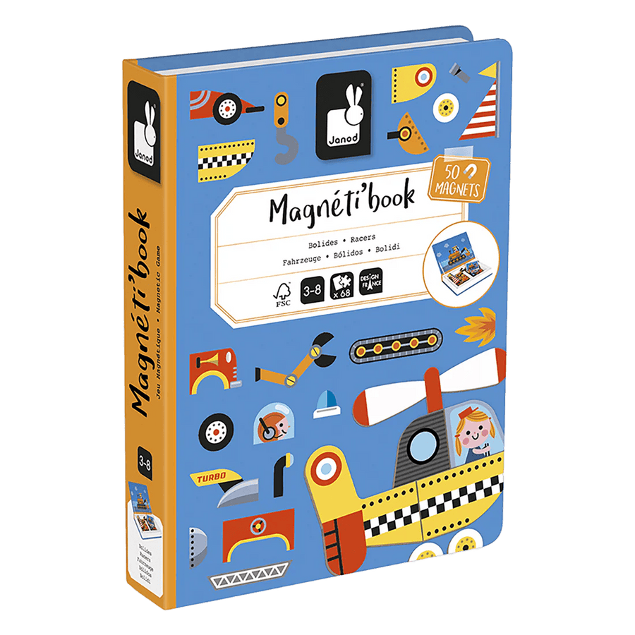 Magnéti'Book - Bolides (ML) JEUX - Éducatif