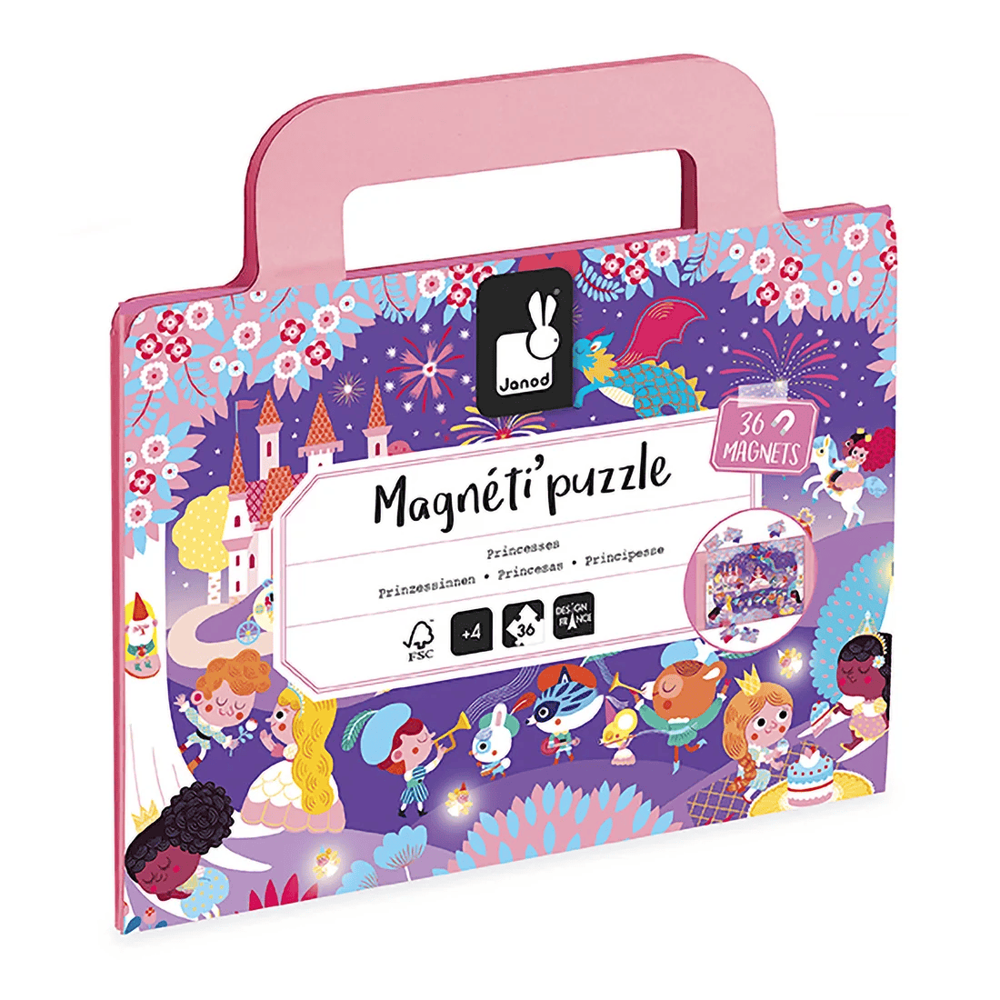 Magneti'Puzzles - Princesses (36 pcs) CASSE-TÊTE - 25-49 morceaux