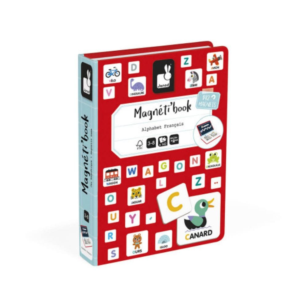 Magnetibook - Alphabet français (FR) JEUX - Éducatif