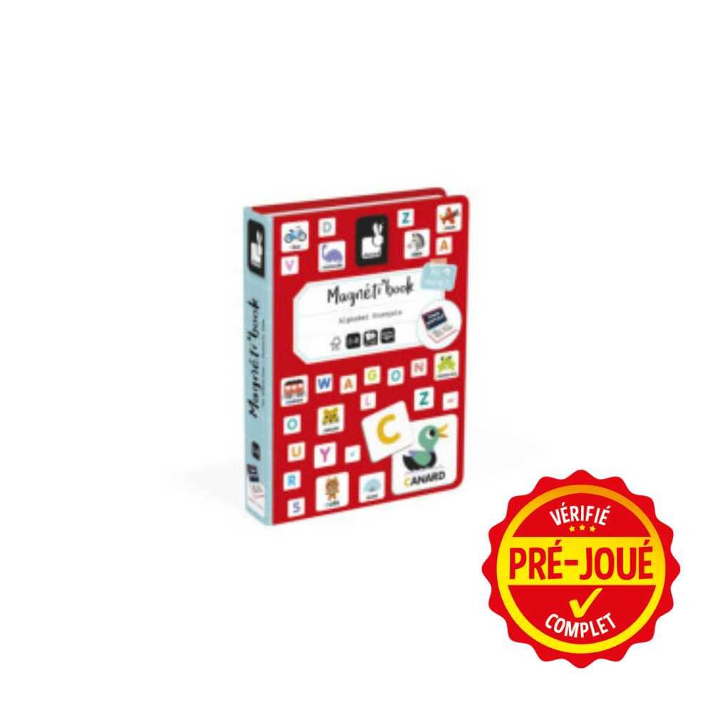 Magnetibook - Alphabet français (pré-joué) (FR) BAZAR - Bazar - Enfants