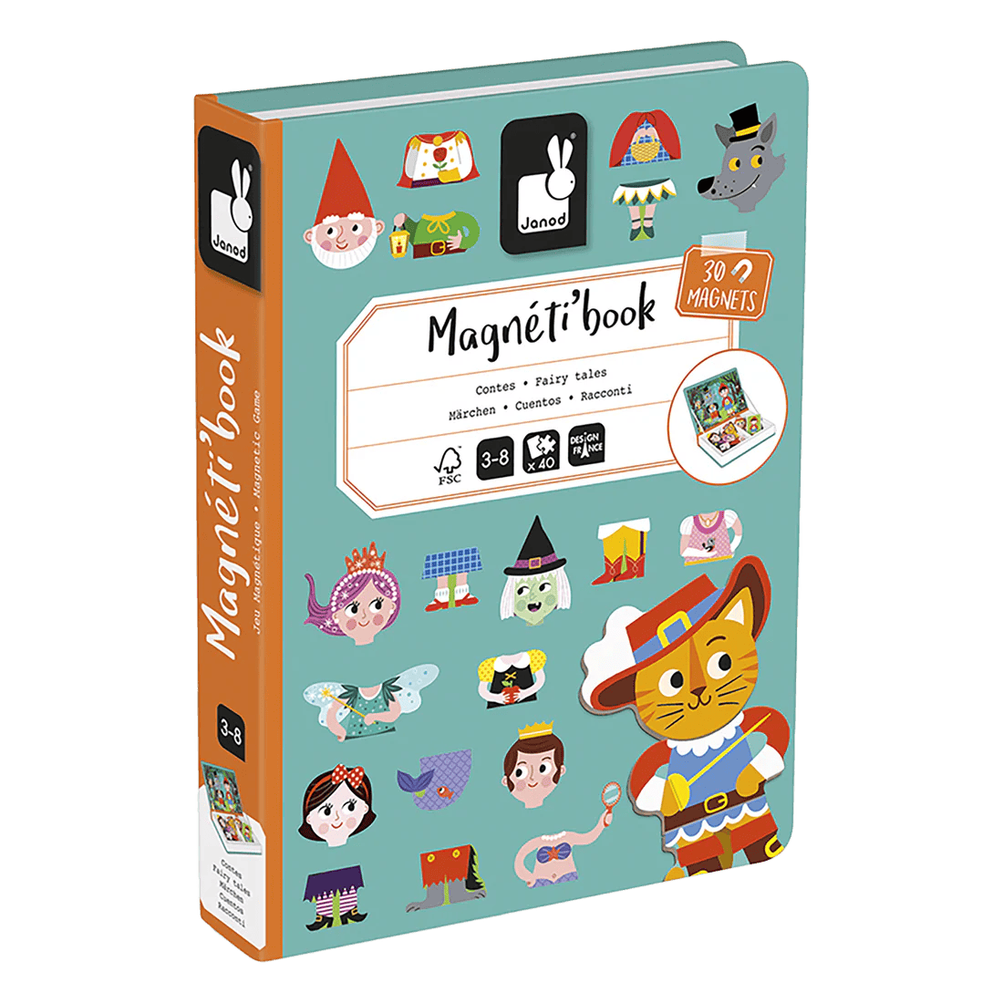 Magnetibook - Contes de fées (ML) JEUX - Éducatif