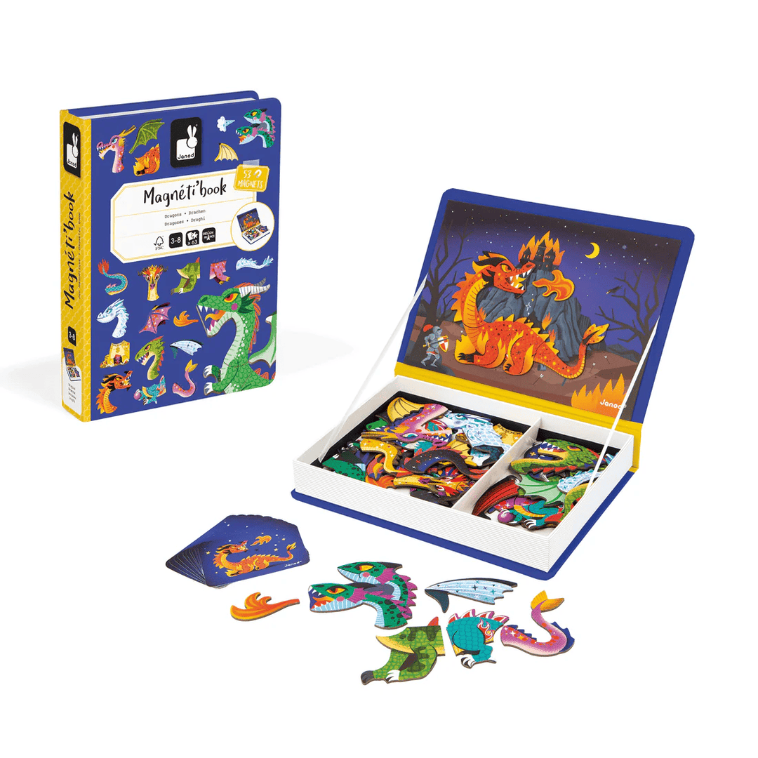 Magnetibook - Dragons (ML) JEUX - Éducatif