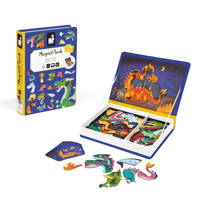 Magnetibook - Dragons (ML) JEUX - Éducatif