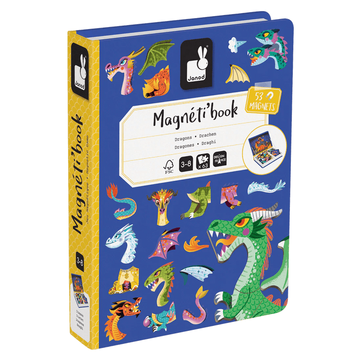 Magnetibook - Dragons (ML) JEUX - Éducatif