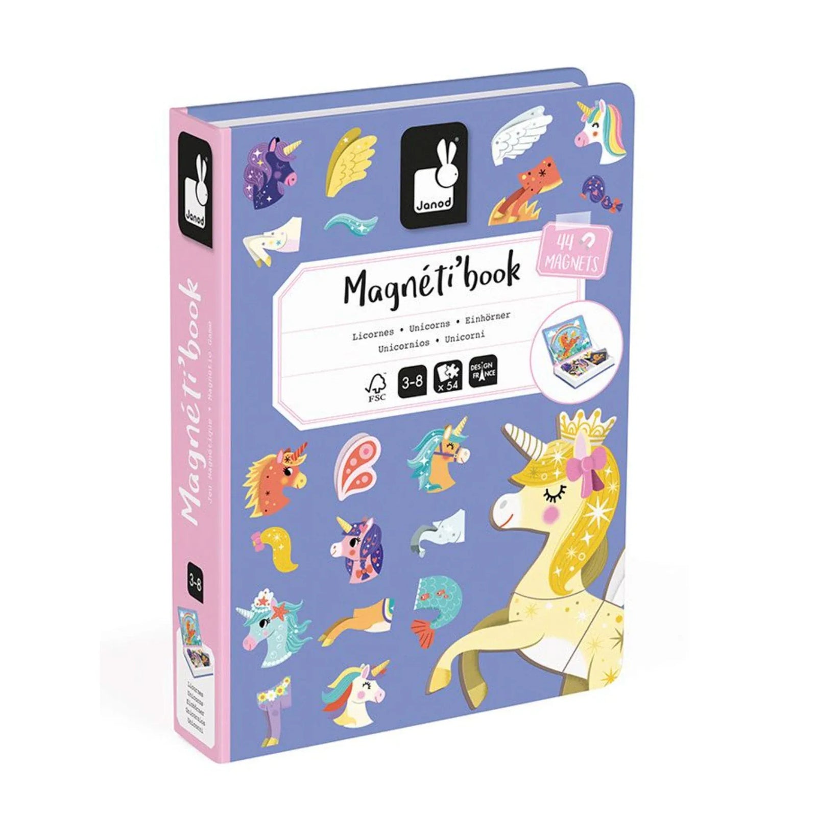 Magnetibook - Licorne (ML) JEUX - Éducatif