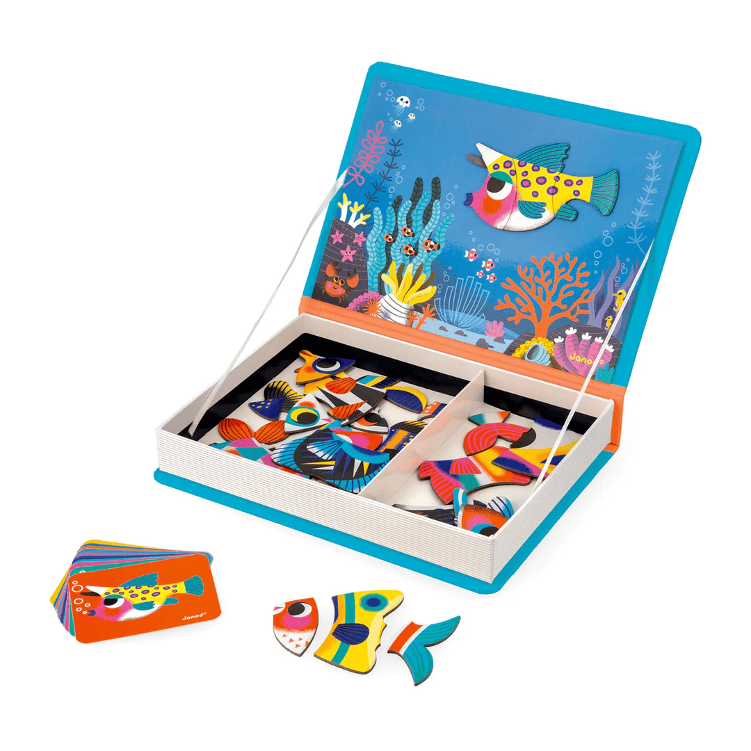 Magnetibook - Poissons tropicaux (ML) JEUX - Éducatif