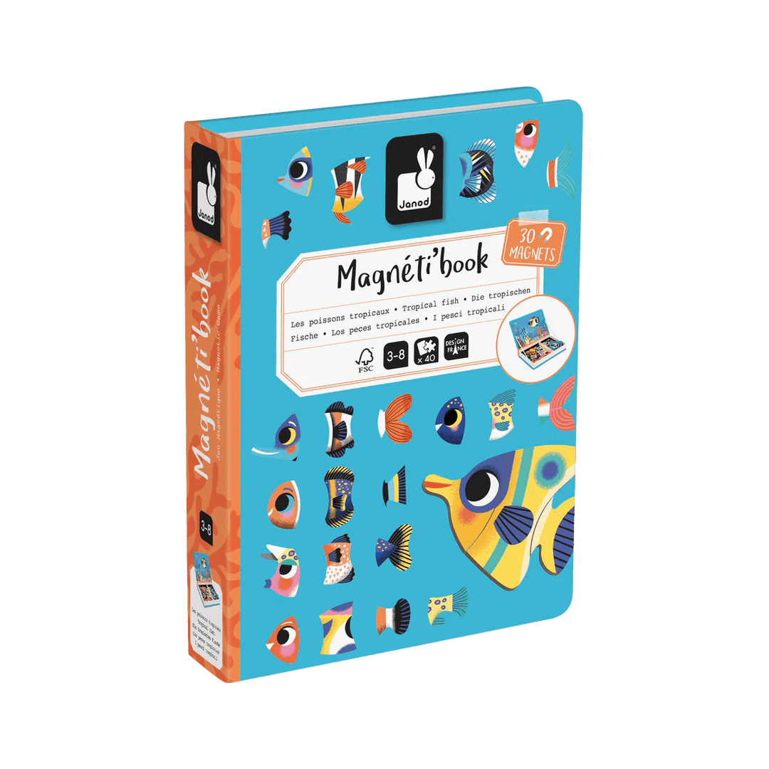 Magnetibook - Poissons tropicaux (ML) JEUX - Éducatif