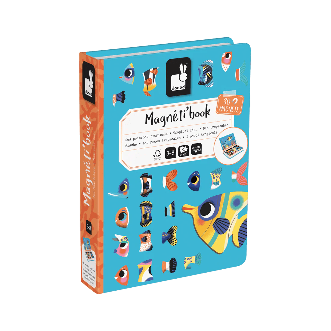 Magnetibook - Poissons tropicaux (ML) JEUX - Éducatif