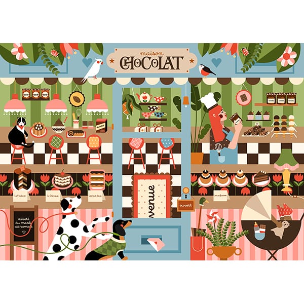 Maison Chocolat, Didilanoli (1000 pcs) CASSE-TÊTE - 1000 morceaux