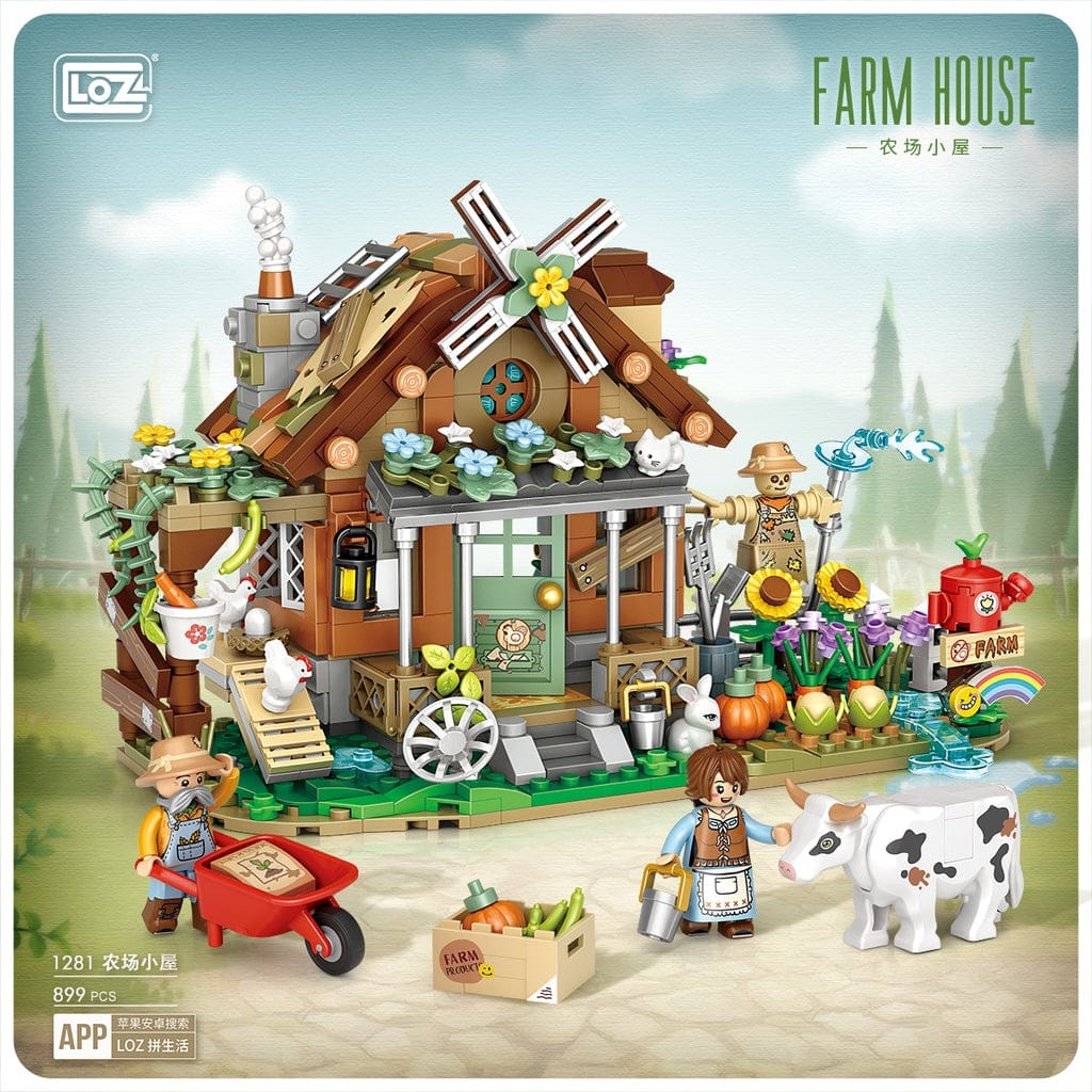 Maison de ferme (899pcs) PASSE-TEMPS - Jouets - Jouets Construction