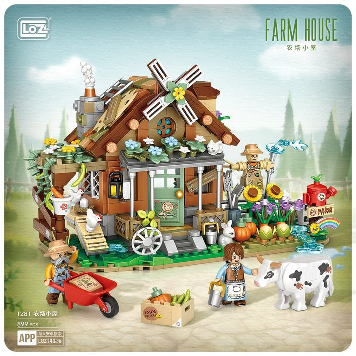 Maison de ferme (899pcs) PASSE-TEMPS - Jouets - Jouets Construction