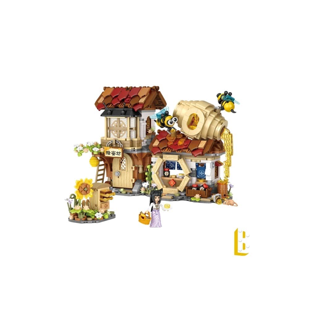 Maison des abeilles (1242pcs) PASSE-TEMPS - Jouets - Jouets Construction