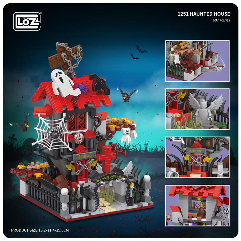 Maison hantée (687pcs) PASSE-TEMPS - Jouets - Jouets Construction
