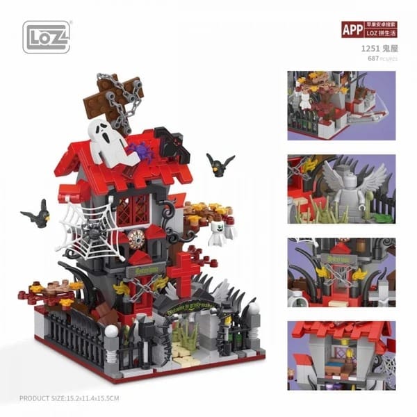 Maison hantée (687pcs) PASSE-TEMPS - Jouets - Jouets Construction