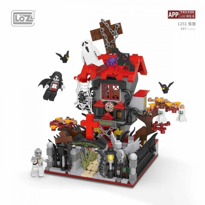 Maison hantée (687pcs) PASSE-TEMPS - Jouets - Jouets Construction
