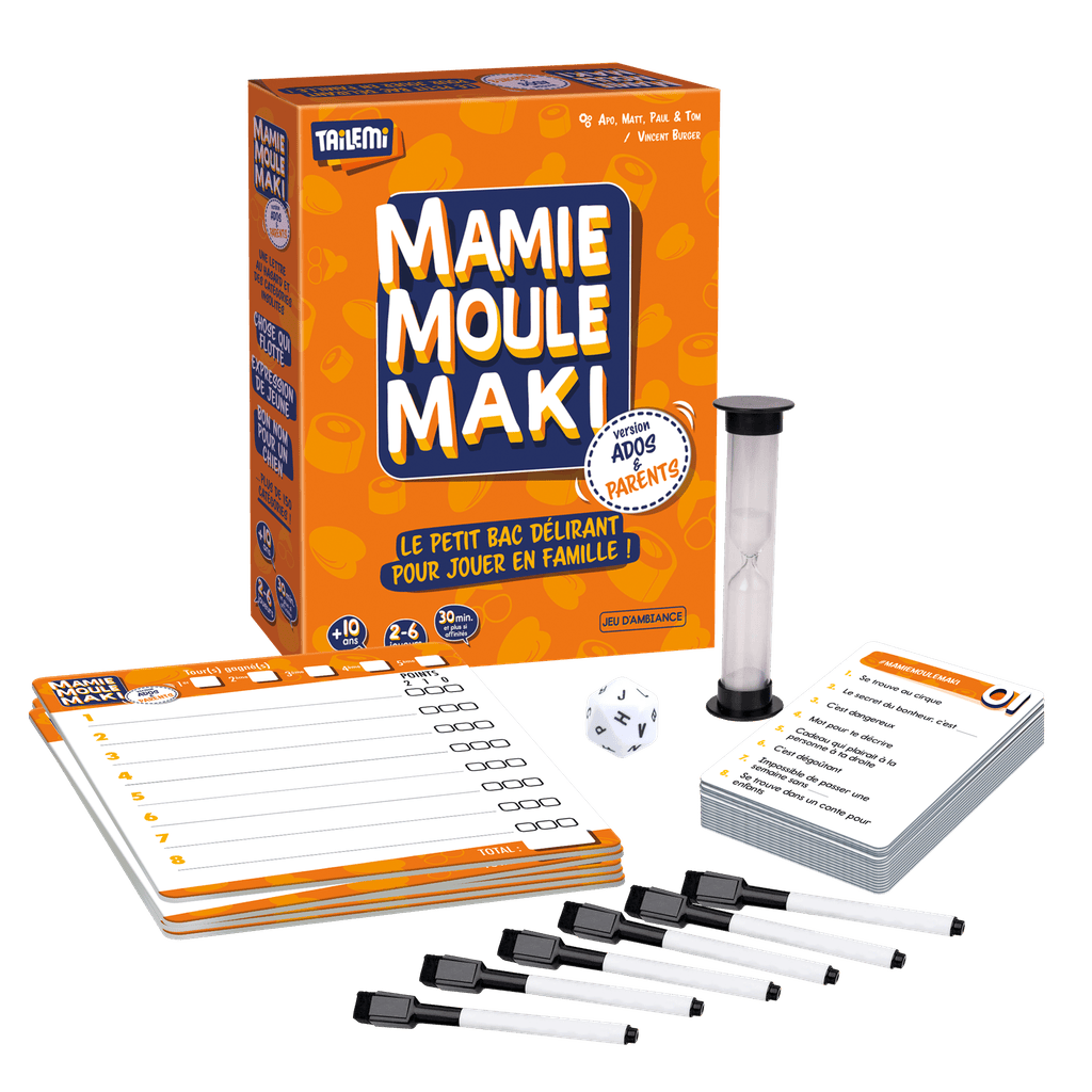 Mamie Moule Maki : Ados & Parents (FR) JEUX - Ambiance-Party