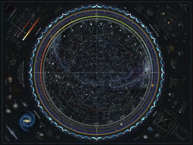 Map of the Universe (1500 pcs) CASSE-TÊTE - 1500 morceaux