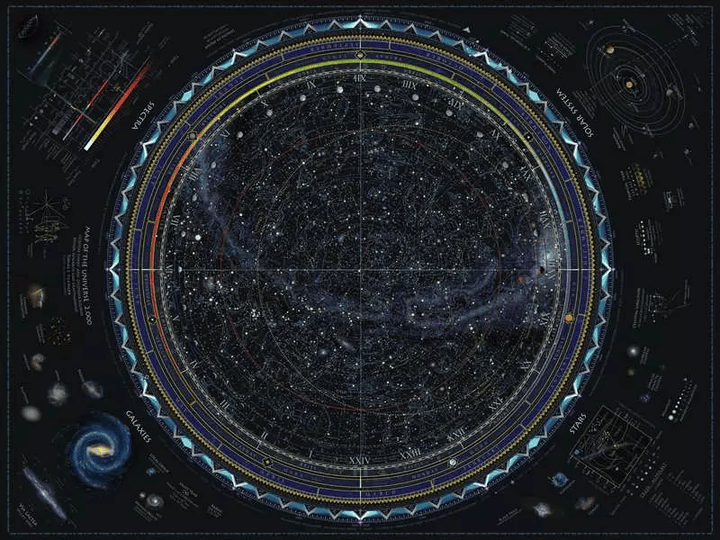 Map of the Universe (1500 pcs) CASSE-TÊTE - 1500 morceaux
