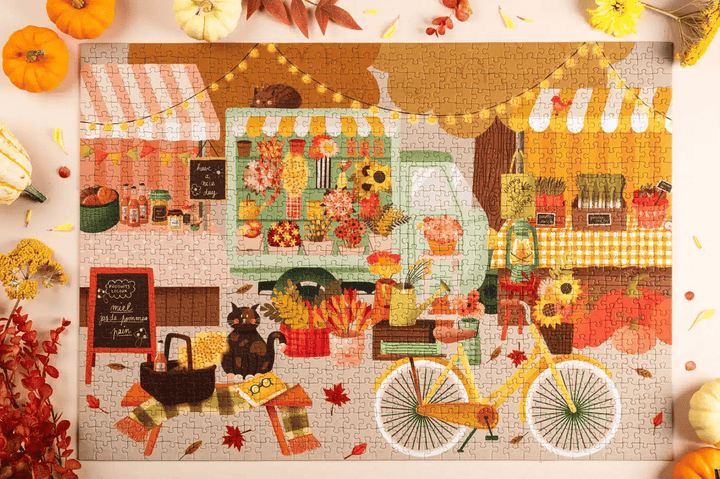 Marché d’automne (1000 pcs) CASSE-TÊTE - 1000 morceaux