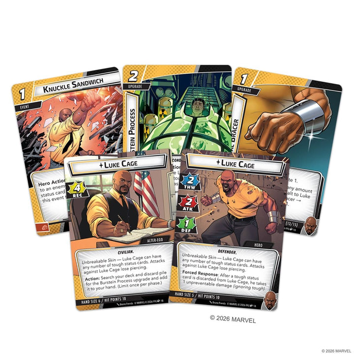 Marvel Champion LCG: Luke Cage - Hero Pack (EN) JEUX - Jeux de cartes