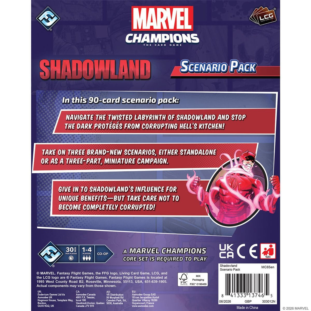 Marvel Champion LCG: Shadowlands - Scenario Pack (EN) JEUX - Jeux de cartes