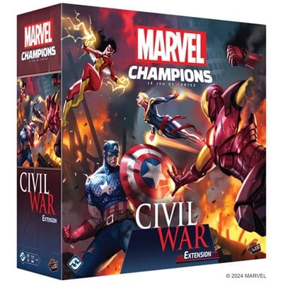 Marvel Champions JCE: Civil War -  Extension (FR) JEUX - Jeux de cartes