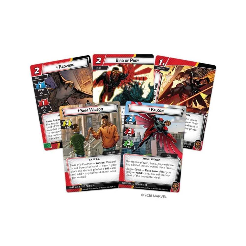 Marvel Champions LCG: Falcon Hero Pack (EN) JEUX - Coopératifs - Marvel Champions - Hero Pack
