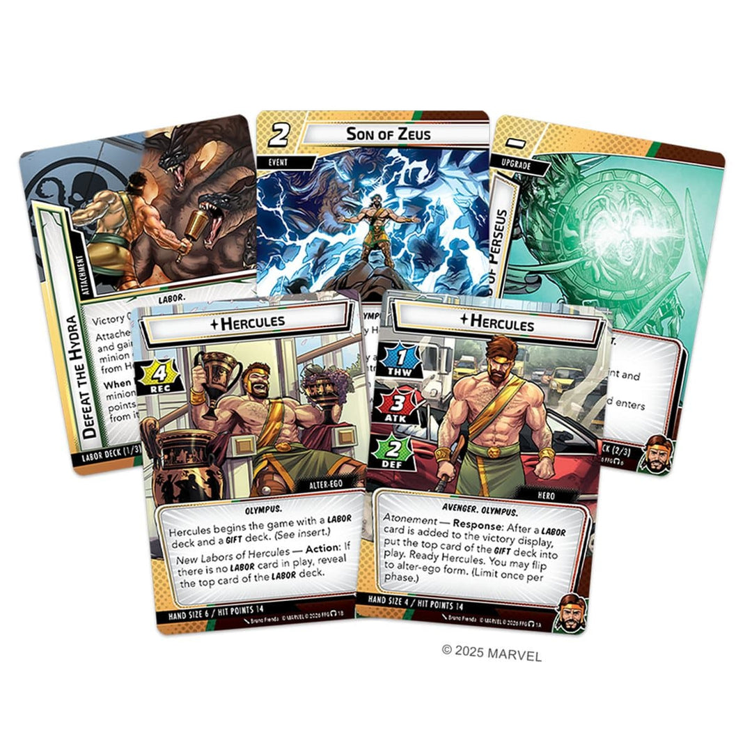 Marvel Champions LCG: Hercules - Hero Pack (EN) JEUX - Jeux de cartes