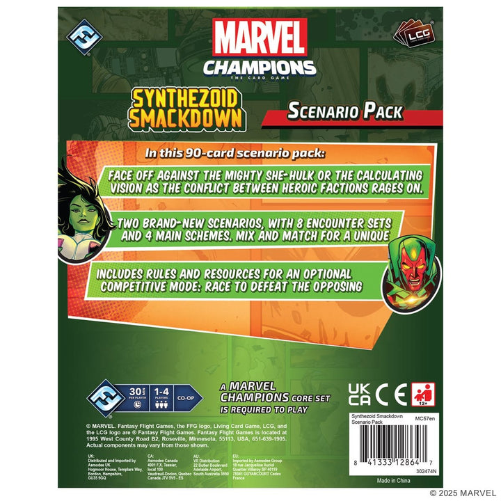 Marvel Champions LCG: Synthezoid Smackdown - Scenario Pack (EN) JEUX - Jeux de cartes