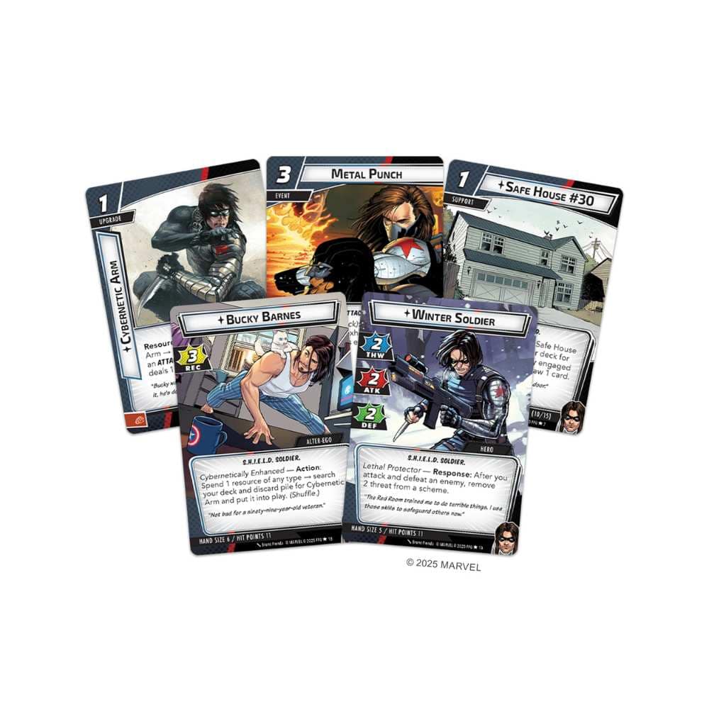 Marvel Champions LCG: Winter Soldier Hero Pack (EN) JEUX - Coopératifs - Marvel Champions - Hero Pack