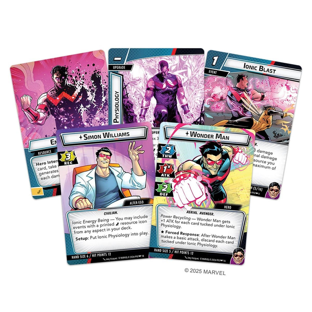 Marvel Champions LCG: Wonder Man - Hero Pack (EN) JEUX - Jeux de cartes