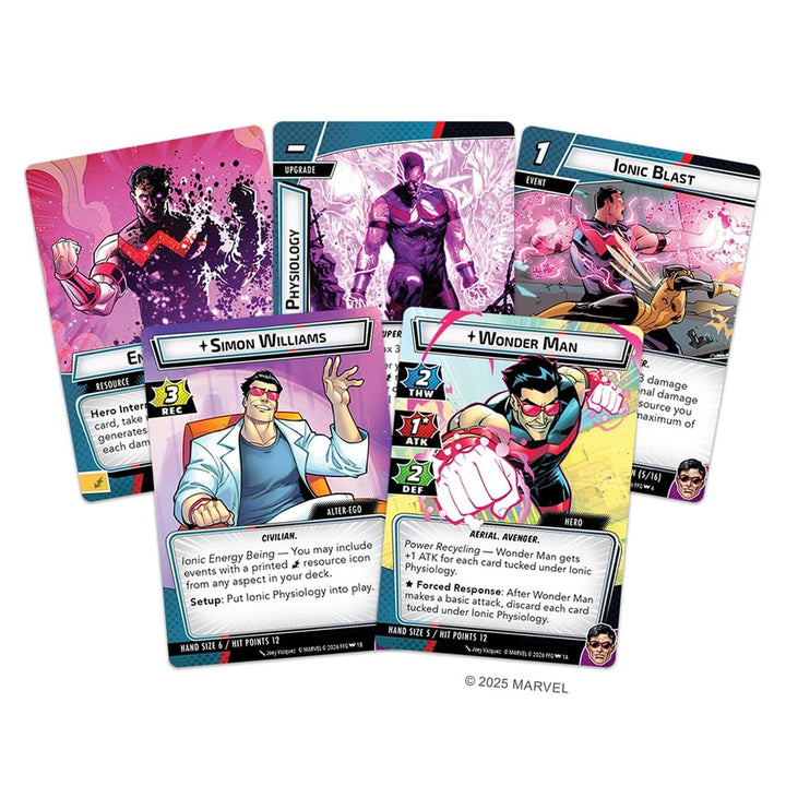 Marvel Champions LCG: Wonder Man - Hero Pack (EN) JEUX - Jeux de cartes