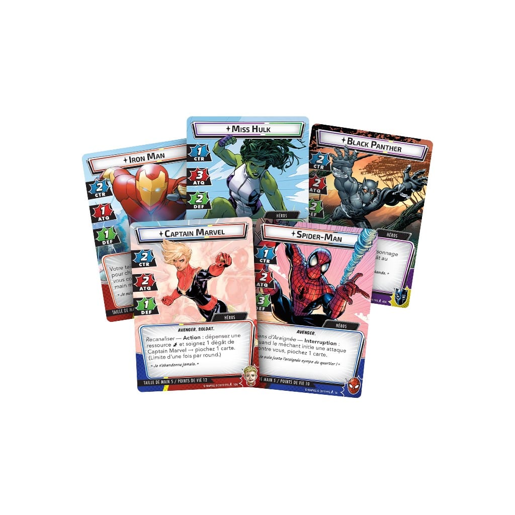 Marvel Champions Le jeu de cartes (FR) JEUX - Coopératifs - Marvel Champions