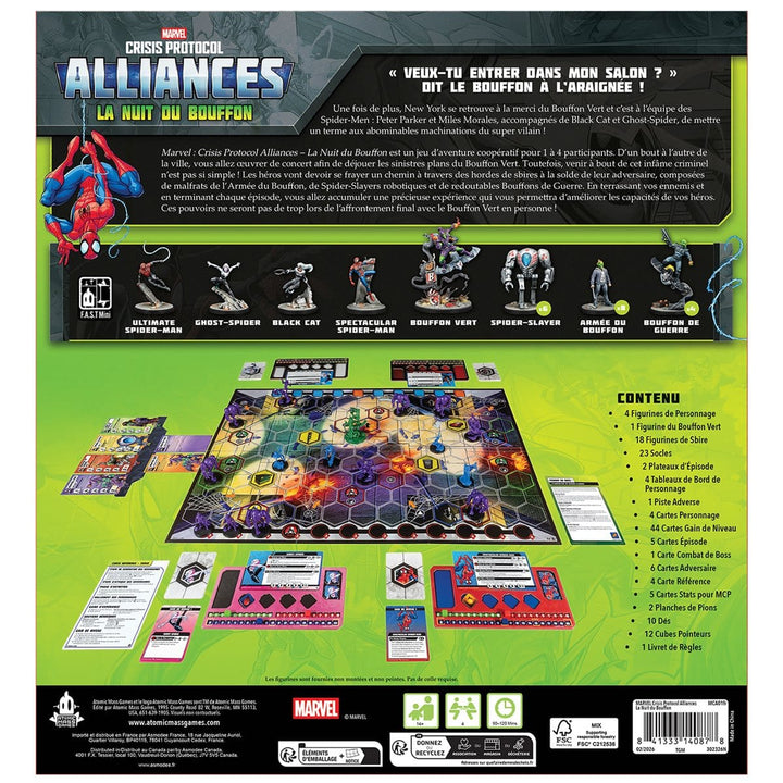 Marvel: Crisis Protocol - Alliances: Night of the Goblin - The Board Game (FR) JEUX - Coopératifs